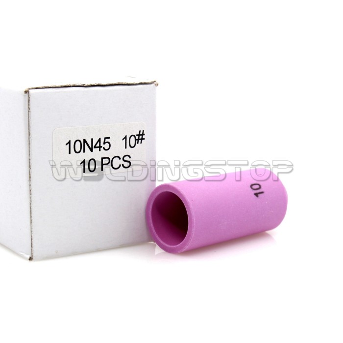 10N45 #10 Alumina Ceramic Nozzle 5/8