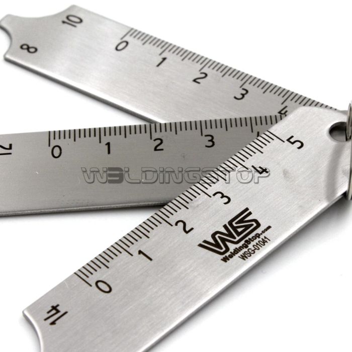 Inspection weld Gauge WS 3pcs key set MIG/TIG/STICK welding gage mesure tool | Wel...