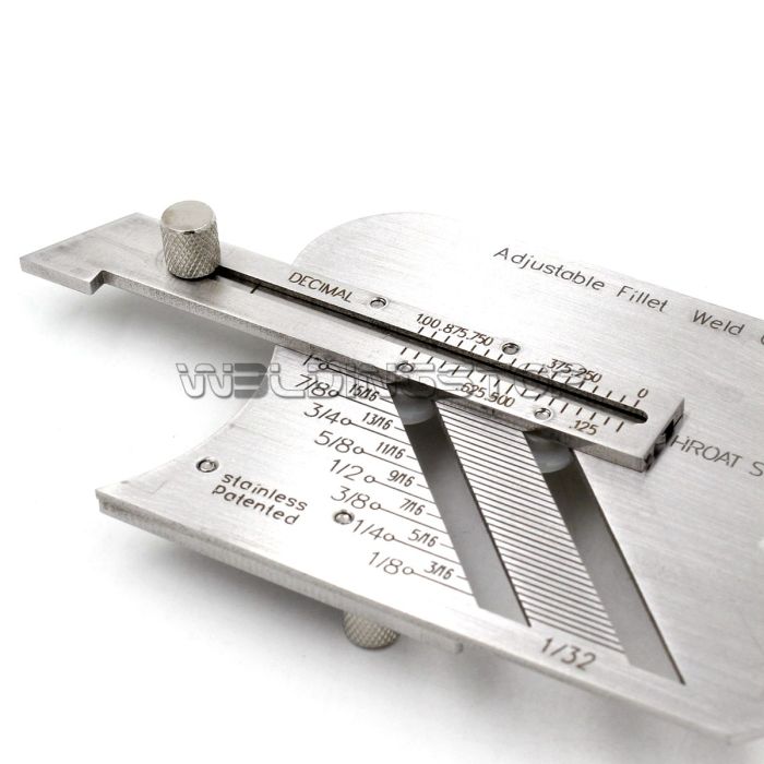 Adustable weld Fillet Gauge MG-3 standard MIG/TIG/STICK welding inspeciotion