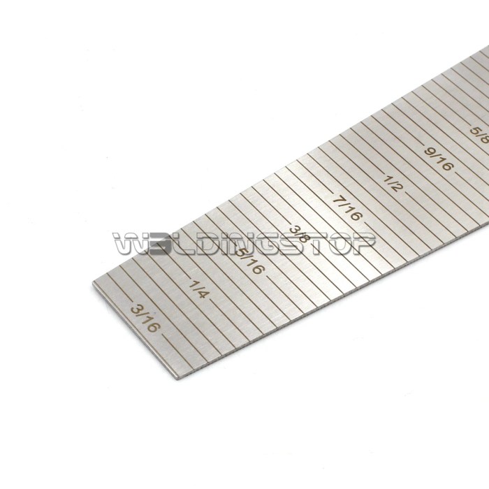 Taper Gauge - Welding Hole Width/Diameter & Weld Joint Gap Inspection Inch/Metric | WeldingStop