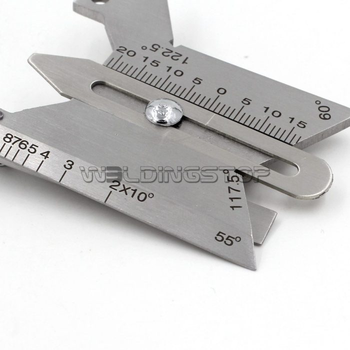 HJC-30 Welding Gauge - Weld Seam/Bead Height & Bevel Angle Inspection Tool Stainless Steel | WeldingStop