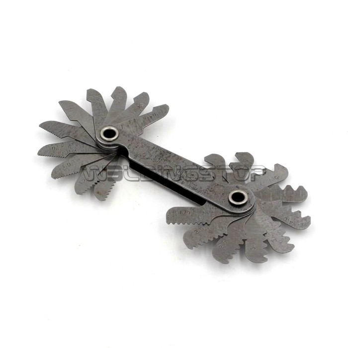 Screw pitch gage 60 degree Metric Thread gauge (Economic)