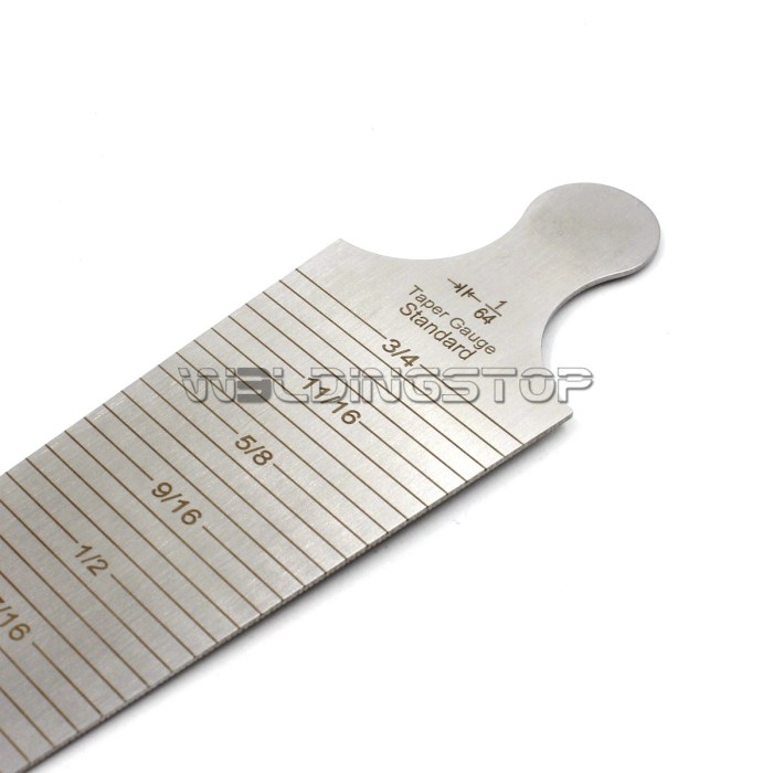 Taper Gauge - Welding Hole Width/Diameter & Weld Joint Gap Inspection Inch/Metric | WeldingStop