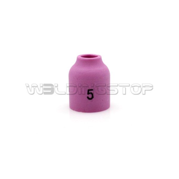 53N59 #5 Alumina Gas Lens Ceramic Nozzle 5/16''  8mm fit TIG Welding Torch WP-9 WP-20 & WP-25