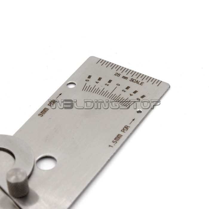 V-WAC Gage METRIC - Biting Edge Undercut & Pit Depth Welding Inspection | WeldingStop