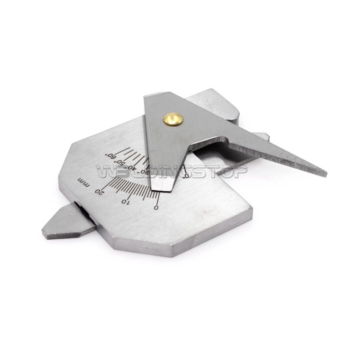 HJC-40B Welding Gauge - Seam Reinforcement & Fillet Leg Length/Throat Inspection Tool | WeldingStop