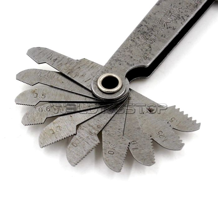 Screw pitch gage 60 degree Metric Thread gauge (Economic)