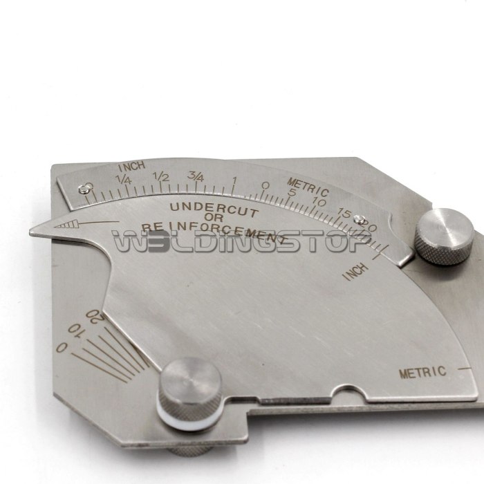 MG-8-B Bridge CAM Welding Gauge - Fillet Throat Gage Inspection Tool Inch/Metric | WeldingStop