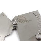 MG-8-B Bridge CAM Gauge Welding Gauge Weld Fillet Throat Gage Undercut/Misalignment Inch/mm Slotted