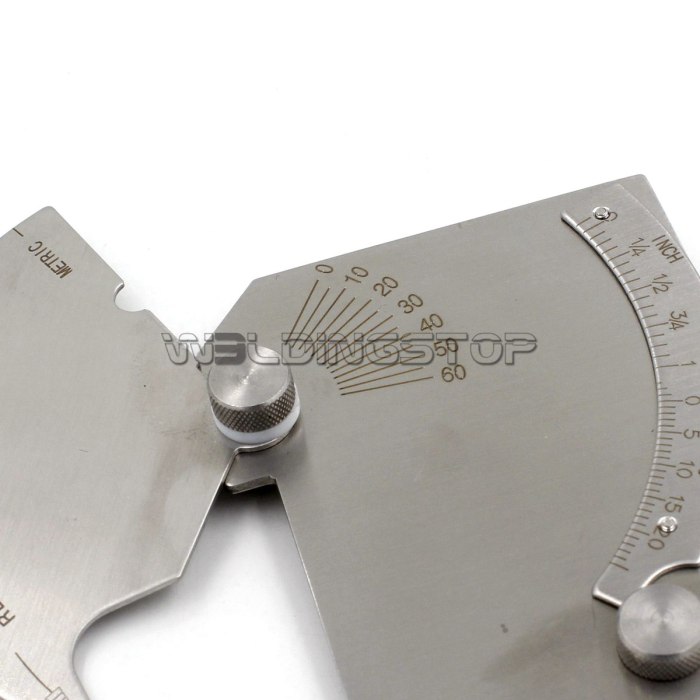 MG-8-B Bridge CAM Welding Gauge - Fillet Throat Gage Inspection Tool Inch/Metric | WeldingStop
