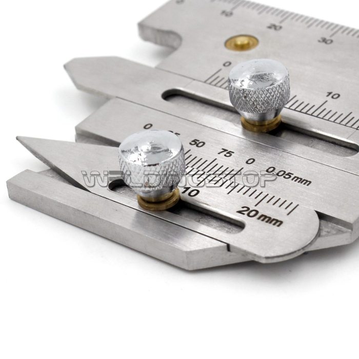 HJC-40 Welding Seam Gauge - Fillet Throat/Leg Length Gap/Undercut Depth Inspection Tool Metric | WeldingStop