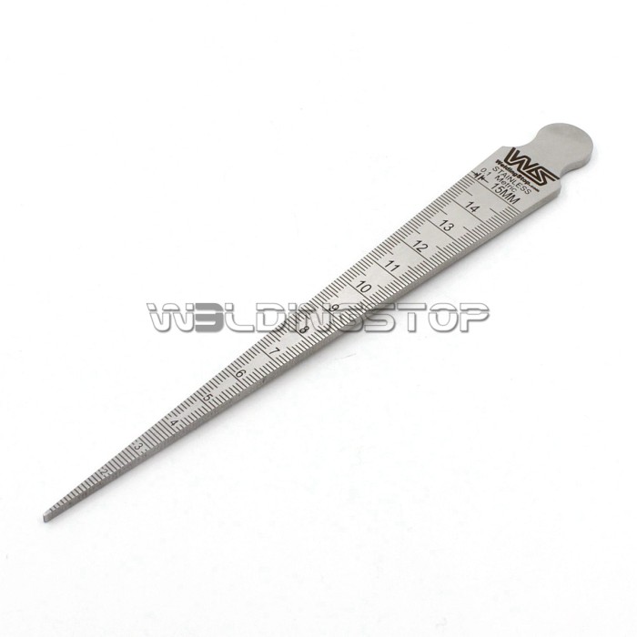 Welding Taper Gauge 0-15mm - Hole/Hap Inspection Gap Width Welding Tool | WeldingStop