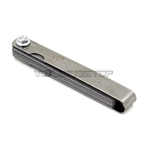 Feeler filler Gauge 26 Blades Metric inch/Imperial 0.04-0.63mm Thickness Gage
