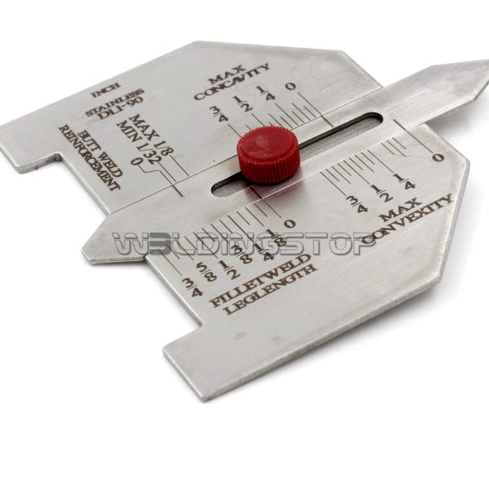 Automatic Welding Reinforcement Gauge Weld Fillet Length Stainless Steel Adjustabl...