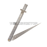 Welding Taper gage gauge Depth ruler stainless steel set gap hole inspection