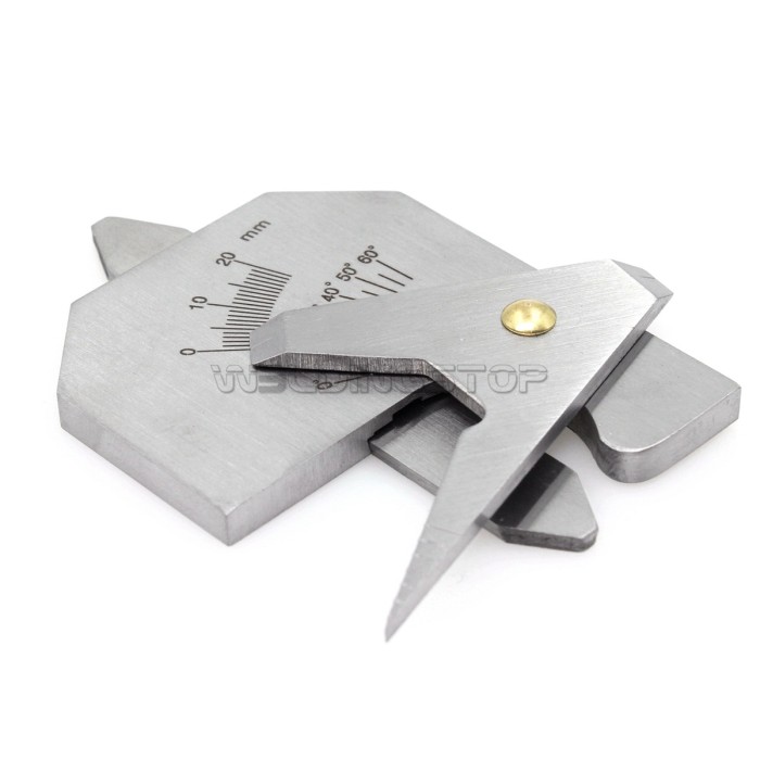 HJC-40B Welding Gauge - Seam Reinforcement & Fillet Leg Length/Throat Inspection Tool | WeldingStop