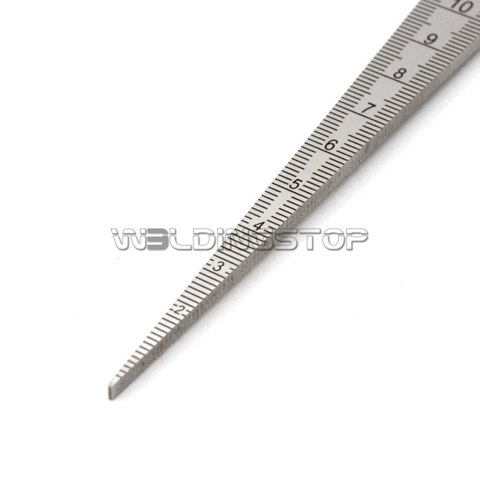 Welding Taper Gauge 0-15mm - Hole/Hap Inspection Gap Width Welding Tool | WeldingStop