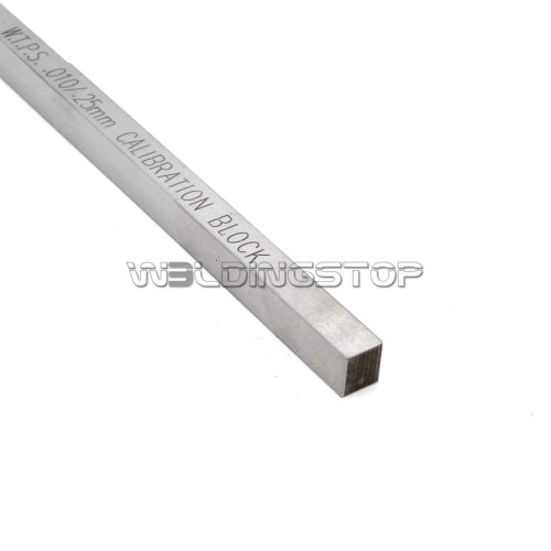 Two-pieces Welding Gauge With Calibration Block Weld Undercut Depth Inspection Tools Metric Reading