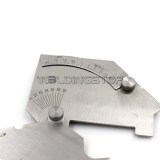 MG-8-B Bridge CAM Gauge Welding Gauge Weld Fillet Throat Gage Undercut/Misalignment Inch/mm Slotted