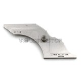 Welding Fillet Gage 8 piece set 2~1/8- 3 Inch inspection Gauge Measure tool