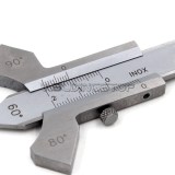 Manual Welding Gauge Standard Weld Reinforcement/Fillet Throat Gage 60 70 80 90 Degree Bevel Angle W