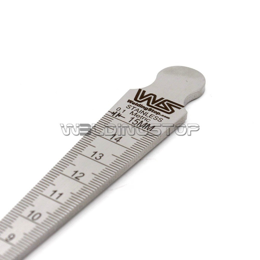 0-29mm Stainless Steel Taper Gauge – 80mm Length, For Welding & Gap Measurement (607376820432)