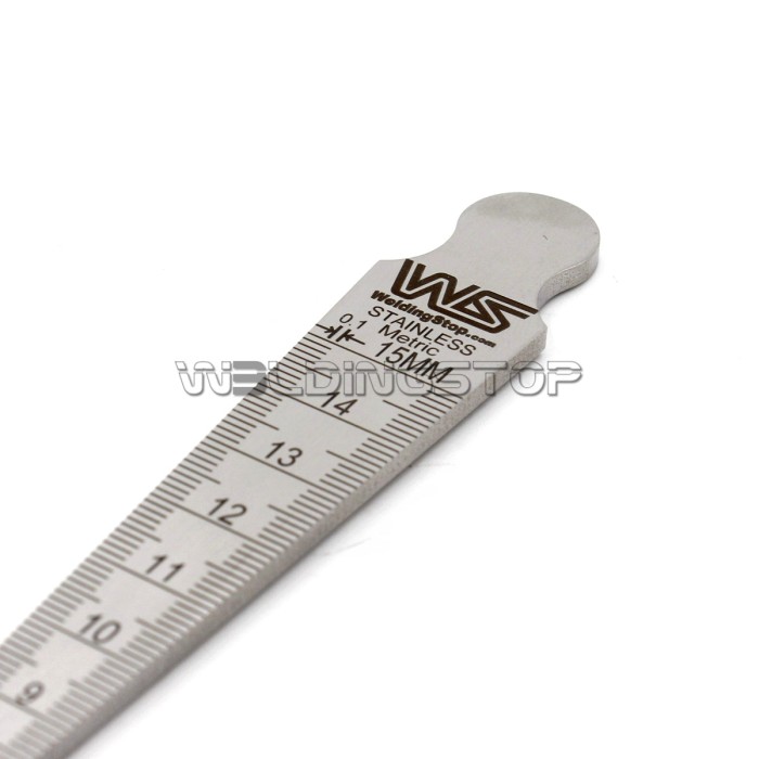 Welding Taper Gauge 0-15mm - Hole/Hap Inspection Gap Width Welding Tool | WeldingStop