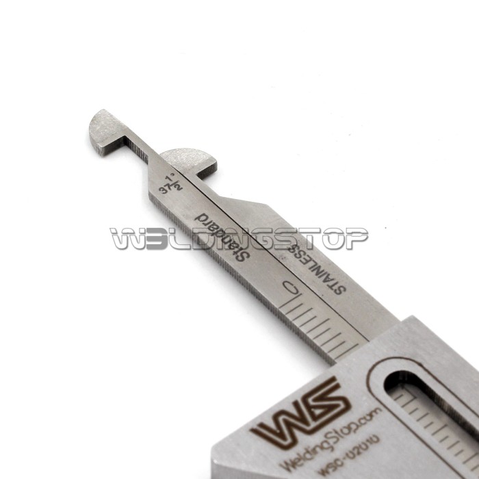 Hi-Lo Welding Gauge Pipe Weld Gage Thickness/Misalignment Inspection Tool 37''1/2 Degree Bevel Angle
