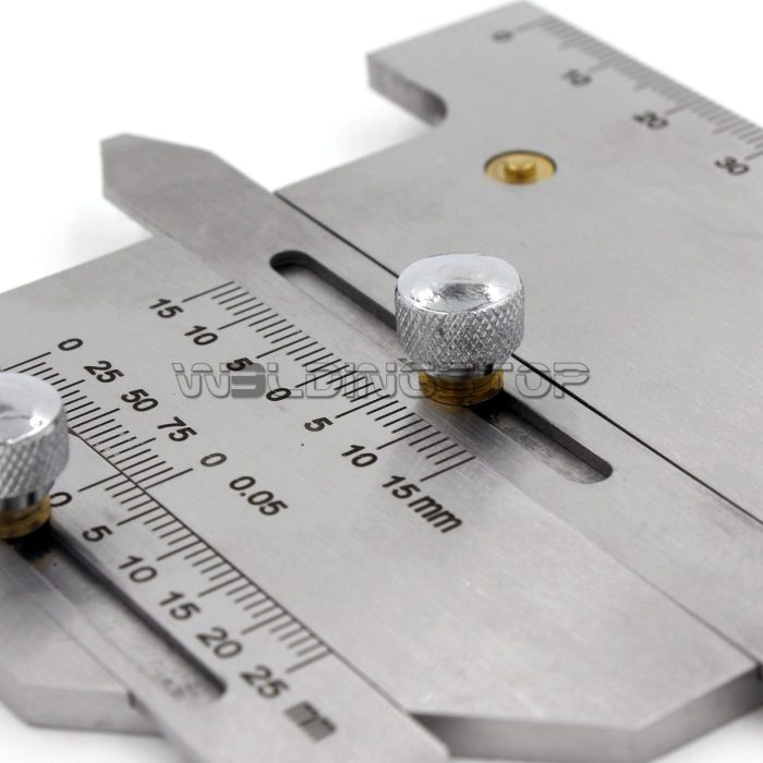 HJC-60 Welding Seam Gauge - Fillet Undercut/Misalignment Inspection Tool Metric | WeldingStop