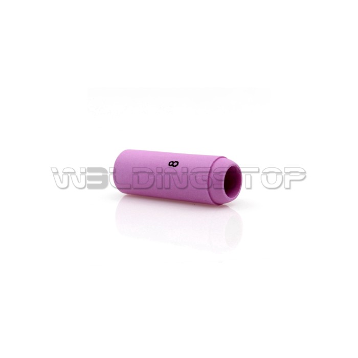 10N46 #8 Alumina Ceramic Nozzle 1/2