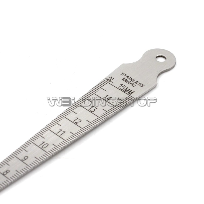 Welding Taper Gauge 0-15mm - Hole/Gap Inspection Inch & Metric Stainless Steel | WeldingStop