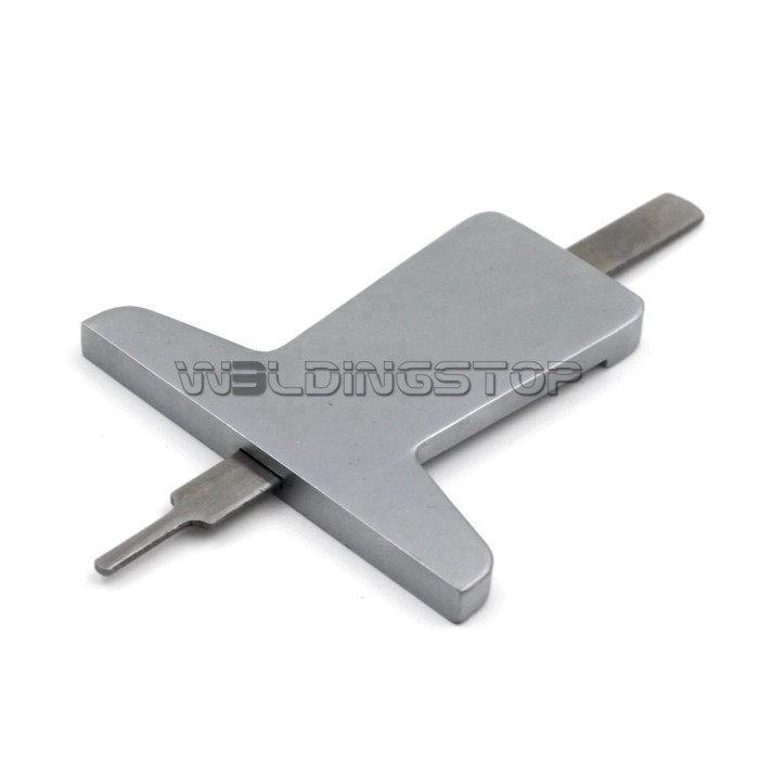 Stainless Steel taper 0~50mm Tyre Tire Veins Tread Depth Gauge Caliper