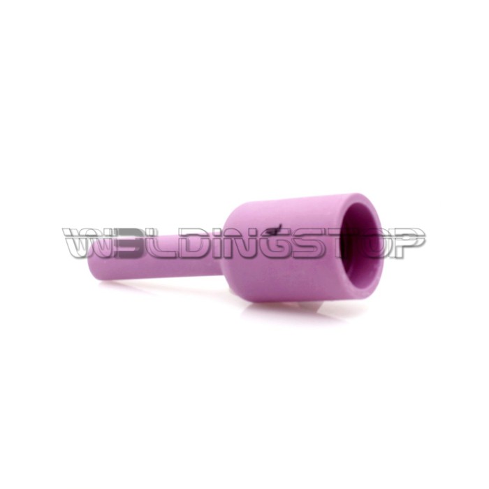 54N18L #4 Long Gas Lens Alumina Ceramic Nozzle 1/4
