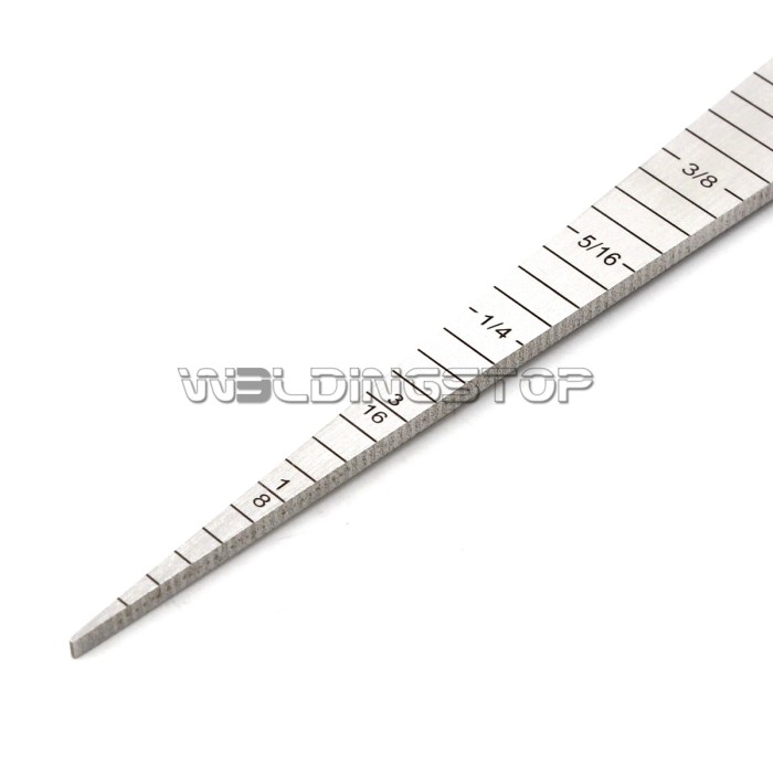 Welding Taper Gauge 0-15mm - Hole/Hap Inspection Gap Width Welding Tool | WeldingStop