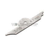 Mini Fillet Weld Keys inspection Gauge, Welding Radius Gage 10pcs chain set
