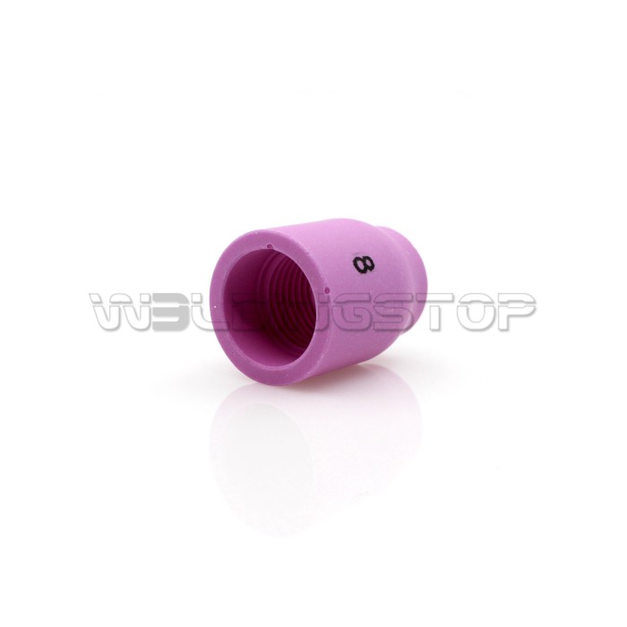 53N61S #8 Alumina Gas Lens Ceramic Nozzle 1/2