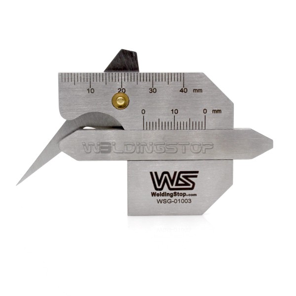 HJC-40B Welding Gauge Weld Seam Reinforcement Gage Fillet Leg Length/Throat Tools Bevel Angel Metric