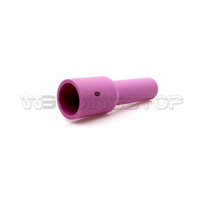 54N14L #8 Gas Lens Ceramic Nozzle 1/2