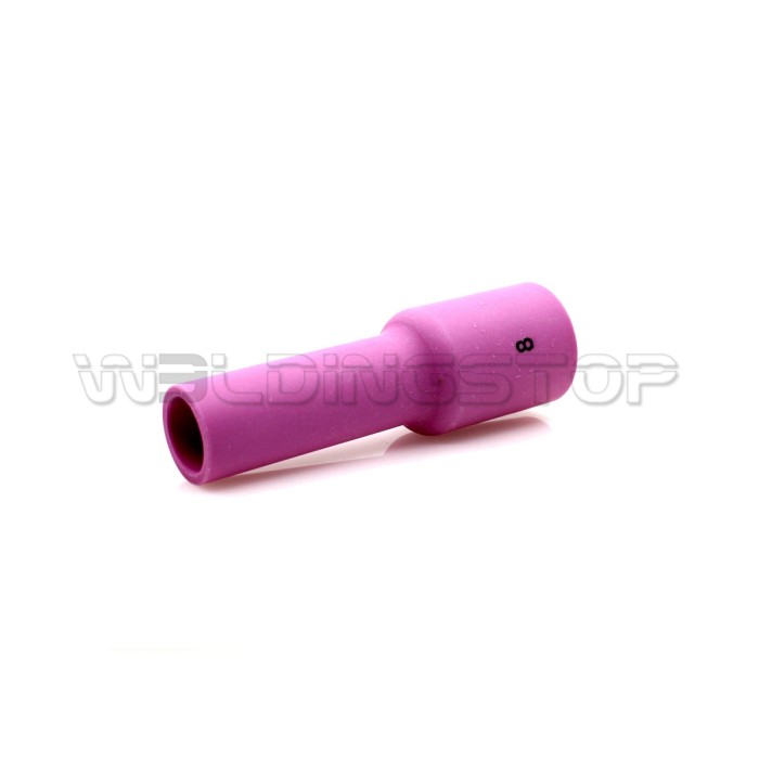 54N14L #8 Gas Lens Ceramic Nozzle 1/2