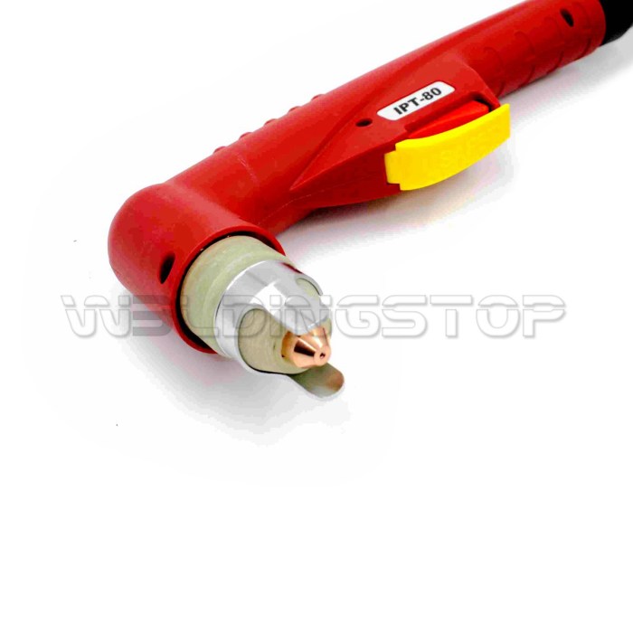 09781CX Hand Torch Head Lead Assembly 6m 20ft Length Coaxial Cable for PT-80 Plasma Cutting Torch (WeldingStop Replacement Consumables)