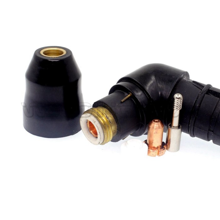 9-5807 Torch Head for Thermal Dynamics PCH-25 Plasma Cutting Torch, PCH-25/38 Plasma Cutting Torch, PCH-26 Plasma Cutting Torch, PCH/M-28 Plasma Cutting Torch, PCH/M-35 Plasma Cutting Torch (WeldingStop Replacement Consumables)