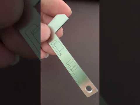 Chamfer Device Chamfering Inspection Tool Metric Reading Stainless Steel