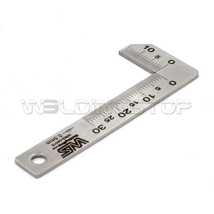 Chamfer Device Chamfering Inspection Tool Metric Reading Stainless Steel