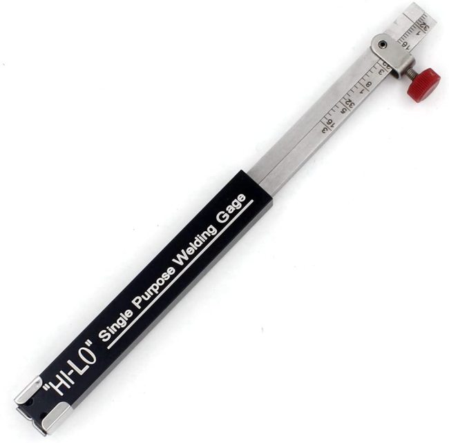 Internal Hi-Lo Gage - Root Weld Spacing & Internal Misalignment Inch Stainless Steel | WeldingStop