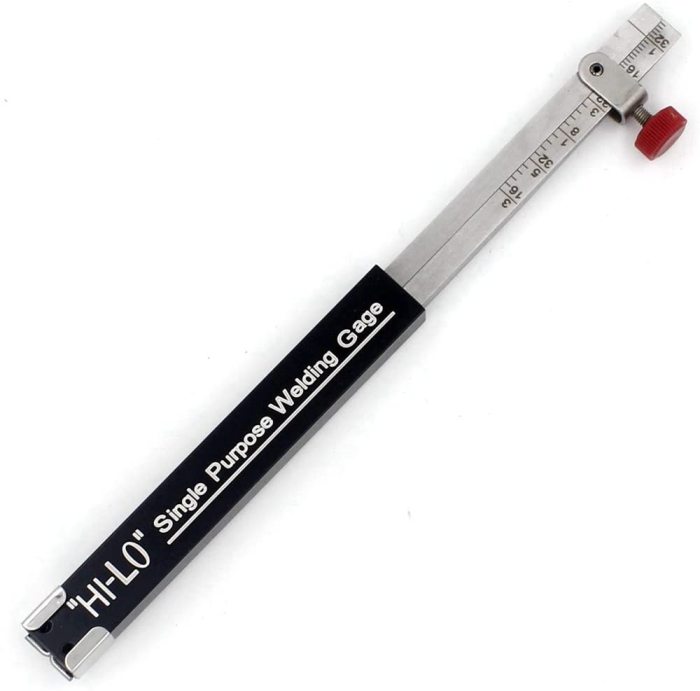 Internal Hi-Lo Gage - Root Weld Spacing & Internal Misalignment Inch Stainless Steel | WeldingStop
