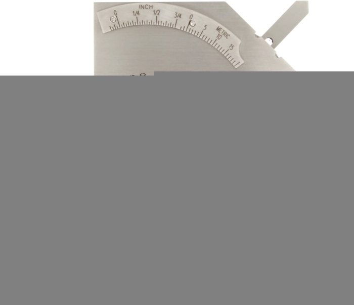 W.S Welding Fillet Gauge Bridge CAM Gauge Pocket Size Weld Seam Throat Inspection Gage Fillet Throat Gauge