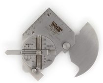 W.S Welding Fillet Gauge Bridge CAM Gauge Pocket Size Weld Seam Throat Inspection Gage Fillet Throat Gauge