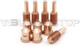 219678 Electrode & Nozzle 219679 Tip 100A Fit Plasma Cutting Miller ICE-100T ICE-100TM Torch 10pcs