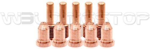 Plasma Extended Electrode Tip For Miller Spectrum 625/625 X-TREME Cutter ICE-40C/40T/55C PK-10