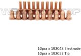 Plasma Extended Electrode Tip For Miller Spectrum 625 Cutter ICE-40C/40T/55C Torch PK-20